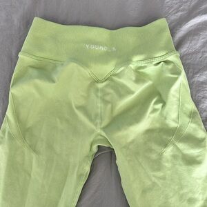 Youngla lime green workout leggings